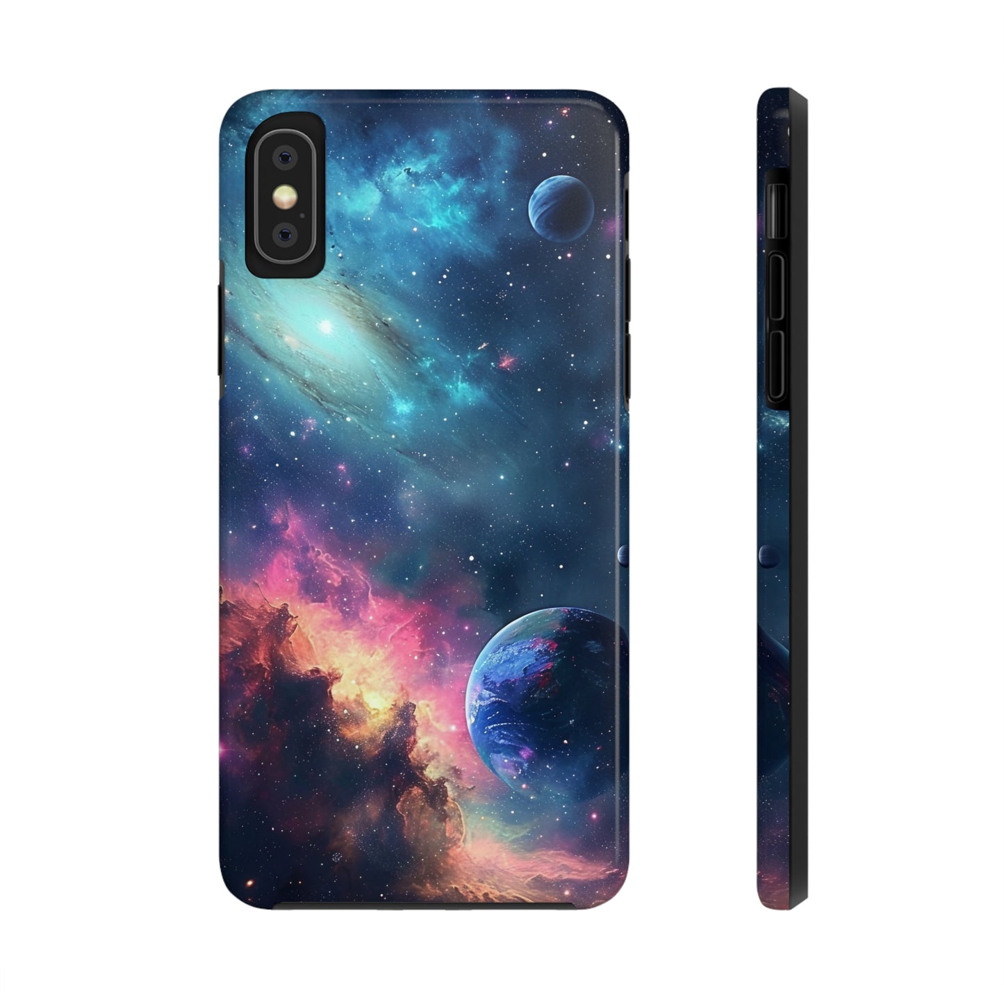 Galaxy pattern Digital print Design Tough Phone Case compatible with a large variety of iPhone models, Gift, Phone Case