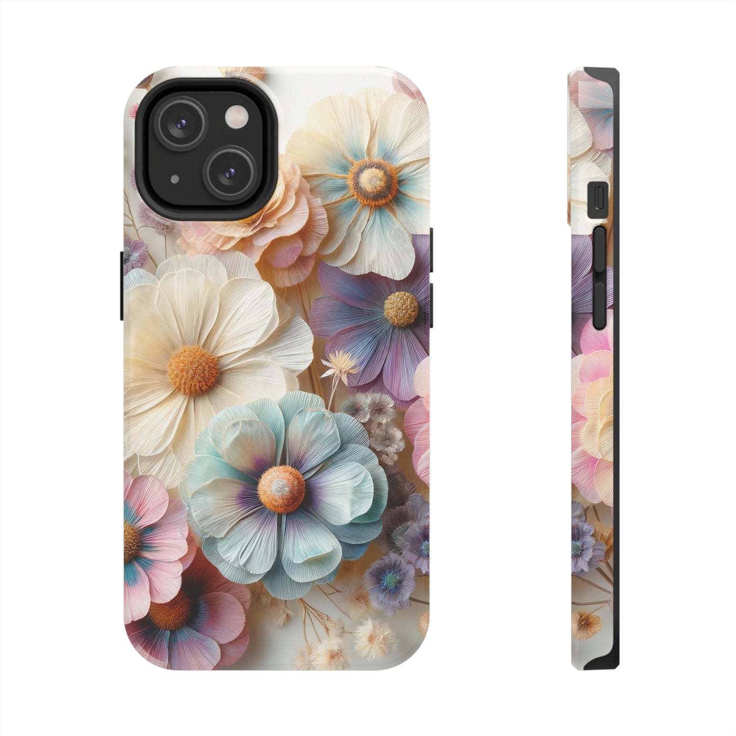 Beautiful Spring Flower Bouquet Digital print Design Tough Phone Case compatible with a large variety of iPhone models, Gift, Phone Case