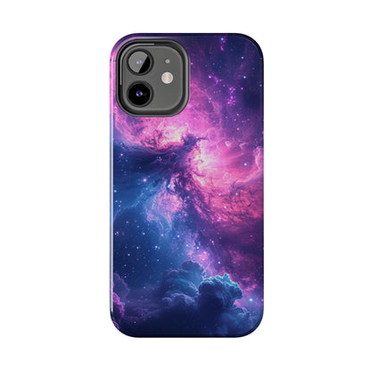 Cosmic Landscape Starry Night Design Phone Case- Lightweight, Impact Resistant Cover for iPhone 6, 6s, 12, 13, 14, 15