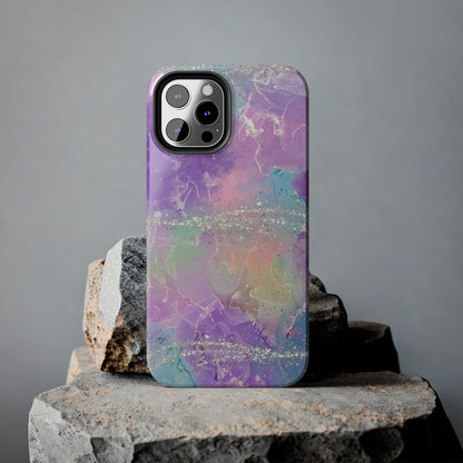 Watercolor print design Tough Phone Case compatible with a large variety of iphone models