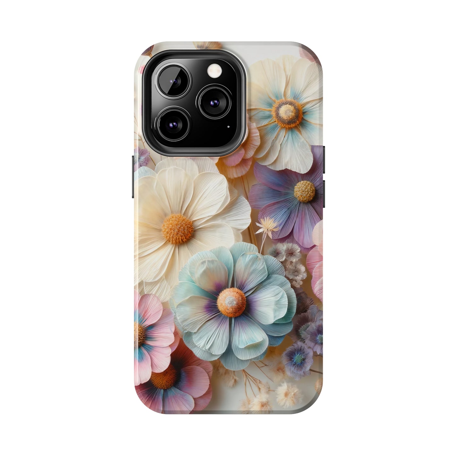 Beautiful Spring Flower Bouquet Digital print Design Tough Phone Case compatible with a large variety of iPhone models, Gift, Phone Case