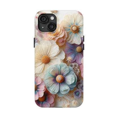 Beautiful Spring Flower Bouquet Digital print Design Tough Phone Case compatible with a large variety of iPhone models, Gift, Phone Case