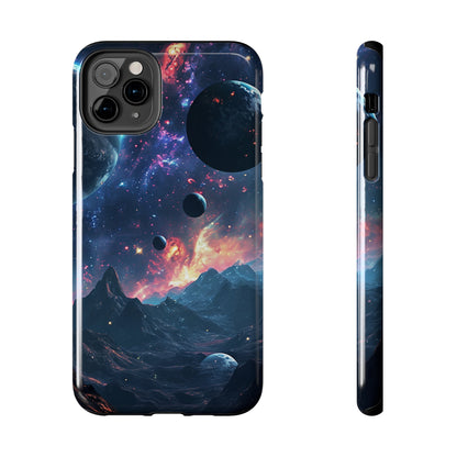 Galaxy Themed Digital print Design Tough Phone Case compatible with a large variety of iPhone models, Gift, Phone Case