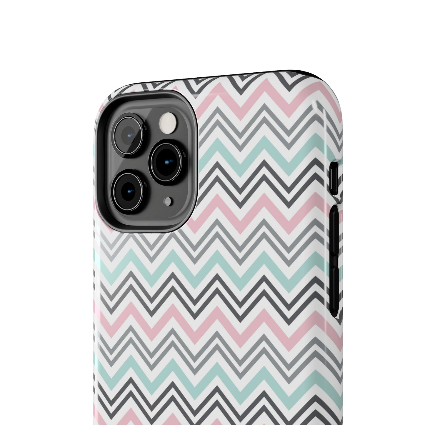 Pastel Chevron print design Tough Phone Case compatible with a large variety of iphone models