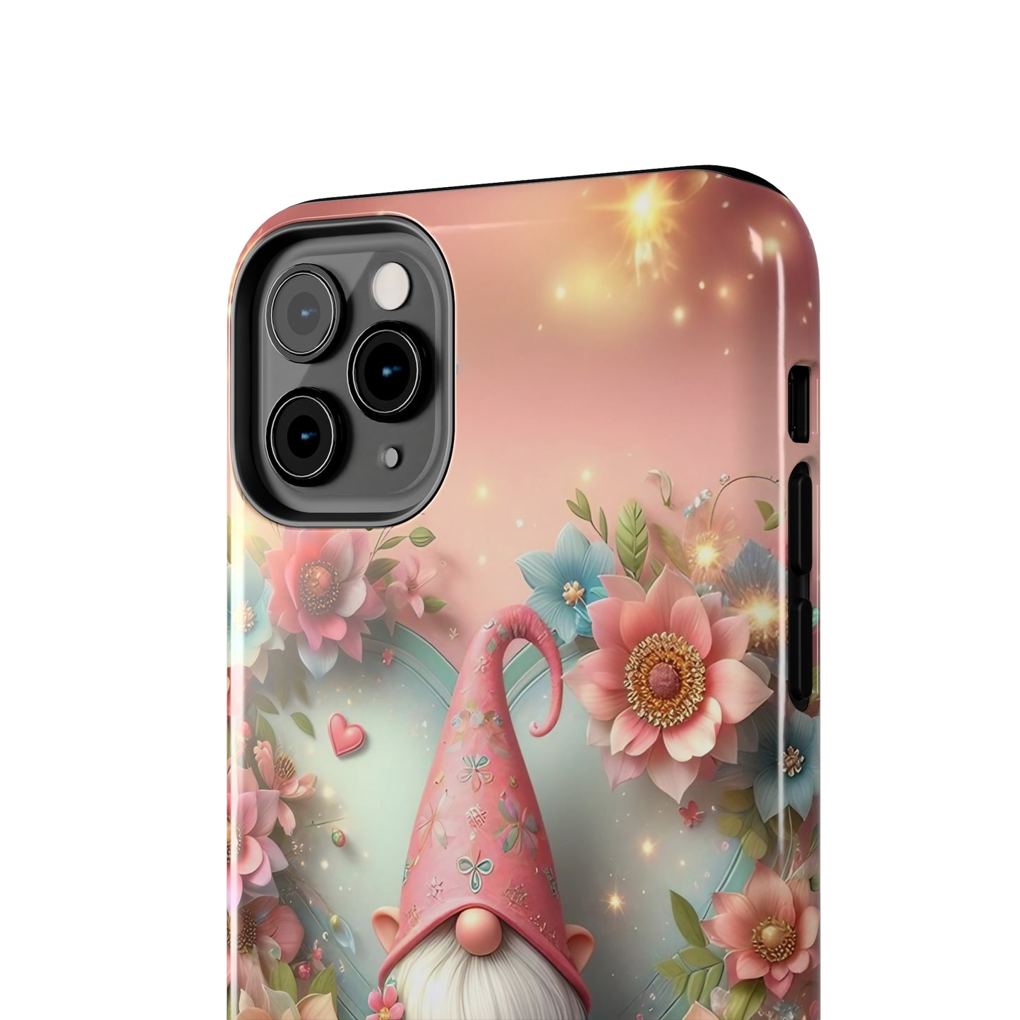 Super Cute Gnome Digital print Design Tough Phone Case compatible with a large variety of iPhone models, Gift, Phone Case