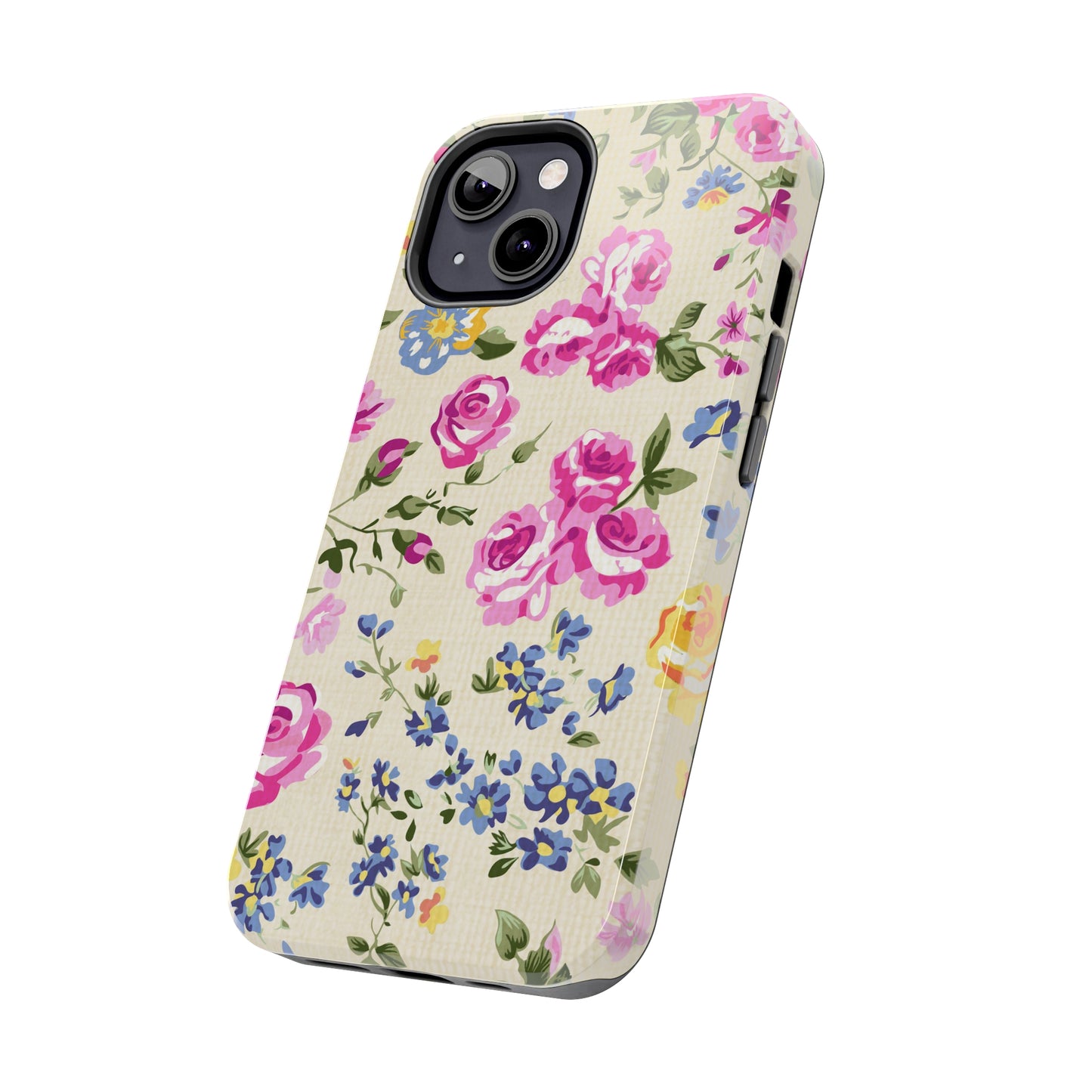 Western Pink Roses Design Tough Phone Case compatible with a large variety of iphone models