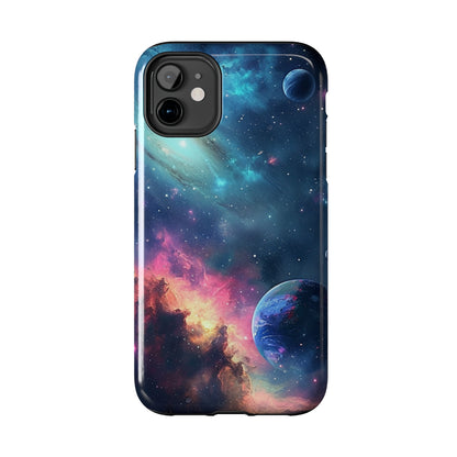 Galaxy pattern Digital print Design Tough Phone Case compatible with a large variety of iPhone models, Gift, Phone Case