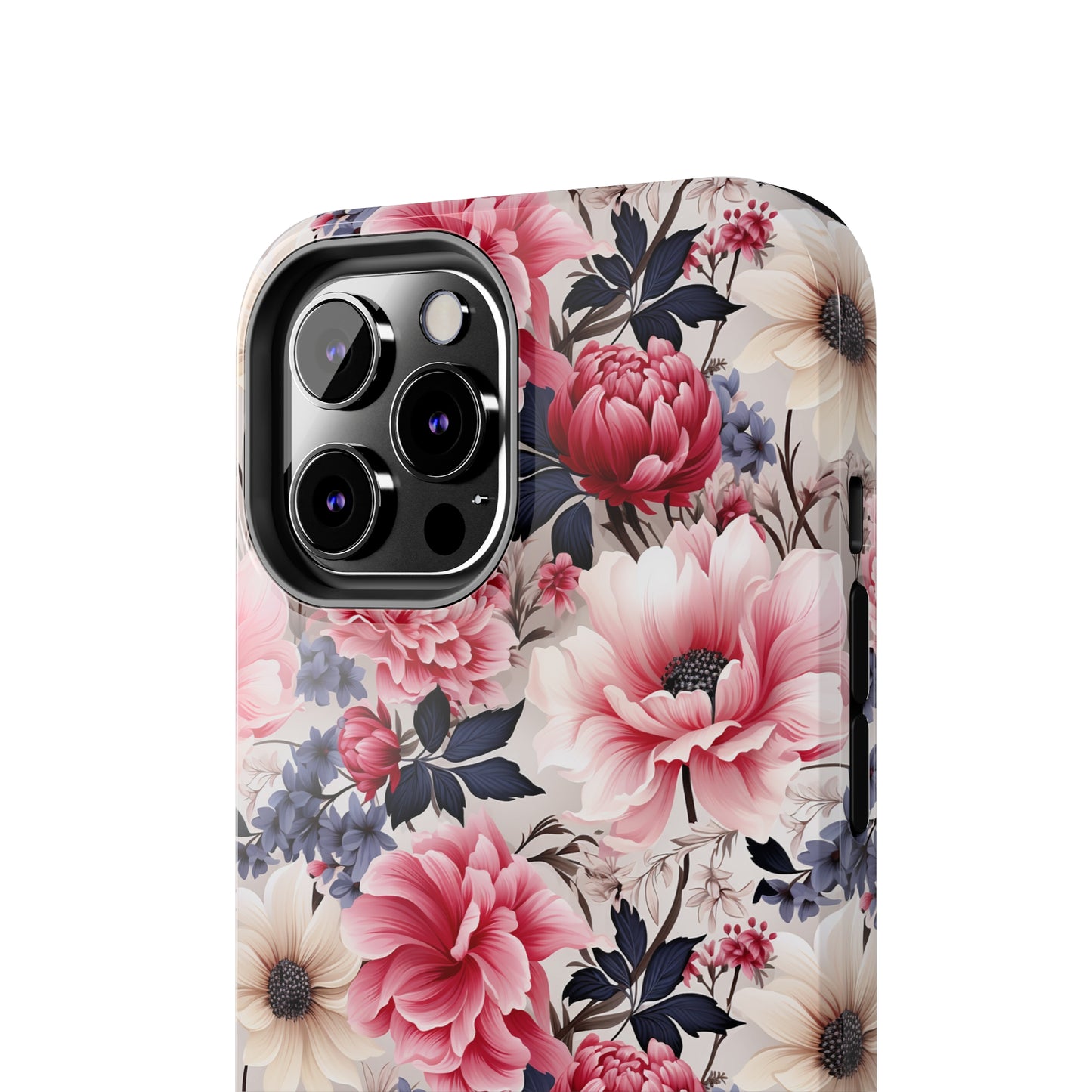 Elegant Blooms Digital print Design Tough Phone Case compatible with a large variety of iPhone models, Gift, Phone Case