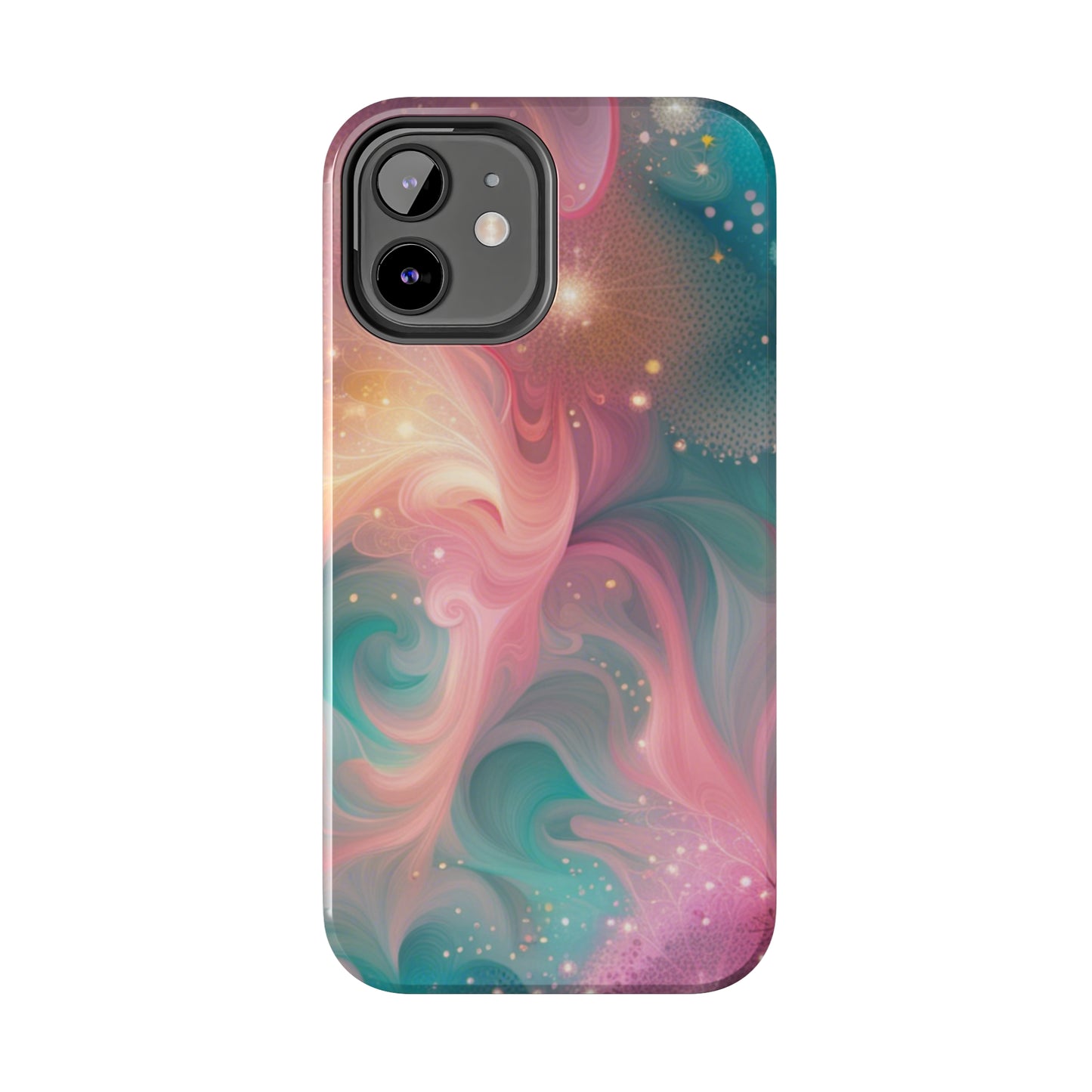 Pastel Pattern Design Tough Phone Case compatible with a large variety of iPhone models, Phone Case, Gift