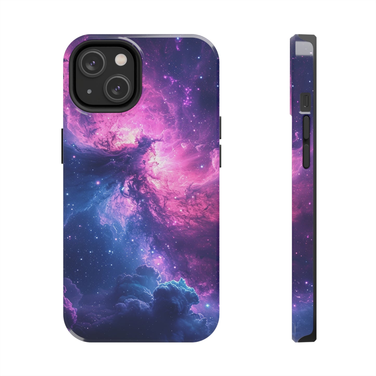 Cosmic Landscape Starry Night Design Phone Case- Lightweight, Impact Resistant Cover for iPhone 6, 6s, 12, 13, 14, 15