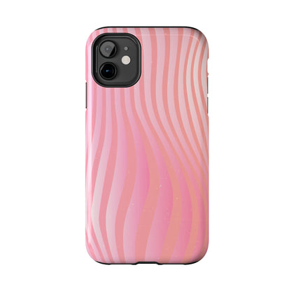 Pink Zebra Design Tough Phone Case compatible with a large variety of iphone models, Gift, Phone Case