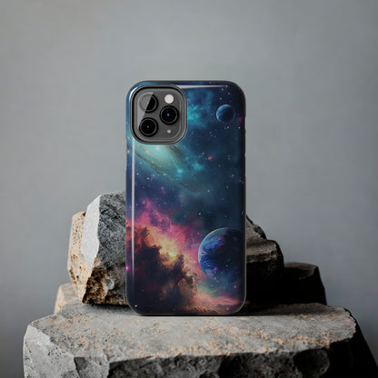 Galaxy pattern Digital print Design Tough Phone Case compatible with a large variety of iPhone models, Gift, Phone Case