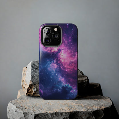 Cosmic Landscape Starry Night Design Phone Case- Lightweight, Impact Resistant Cover for iPhone 6, 6s, 12, 13, 14, 15