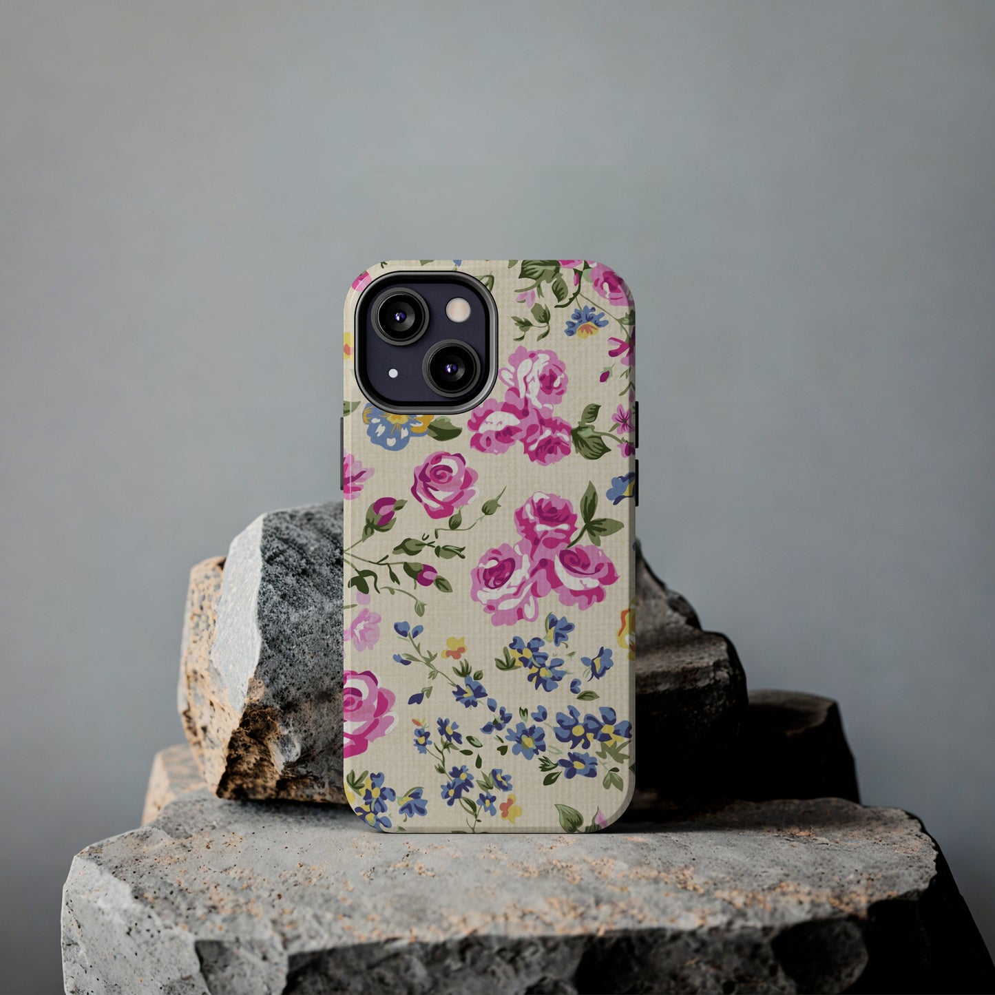 Western Pink Roses Design Tough Phone Case compatible with a large variety of iphone models