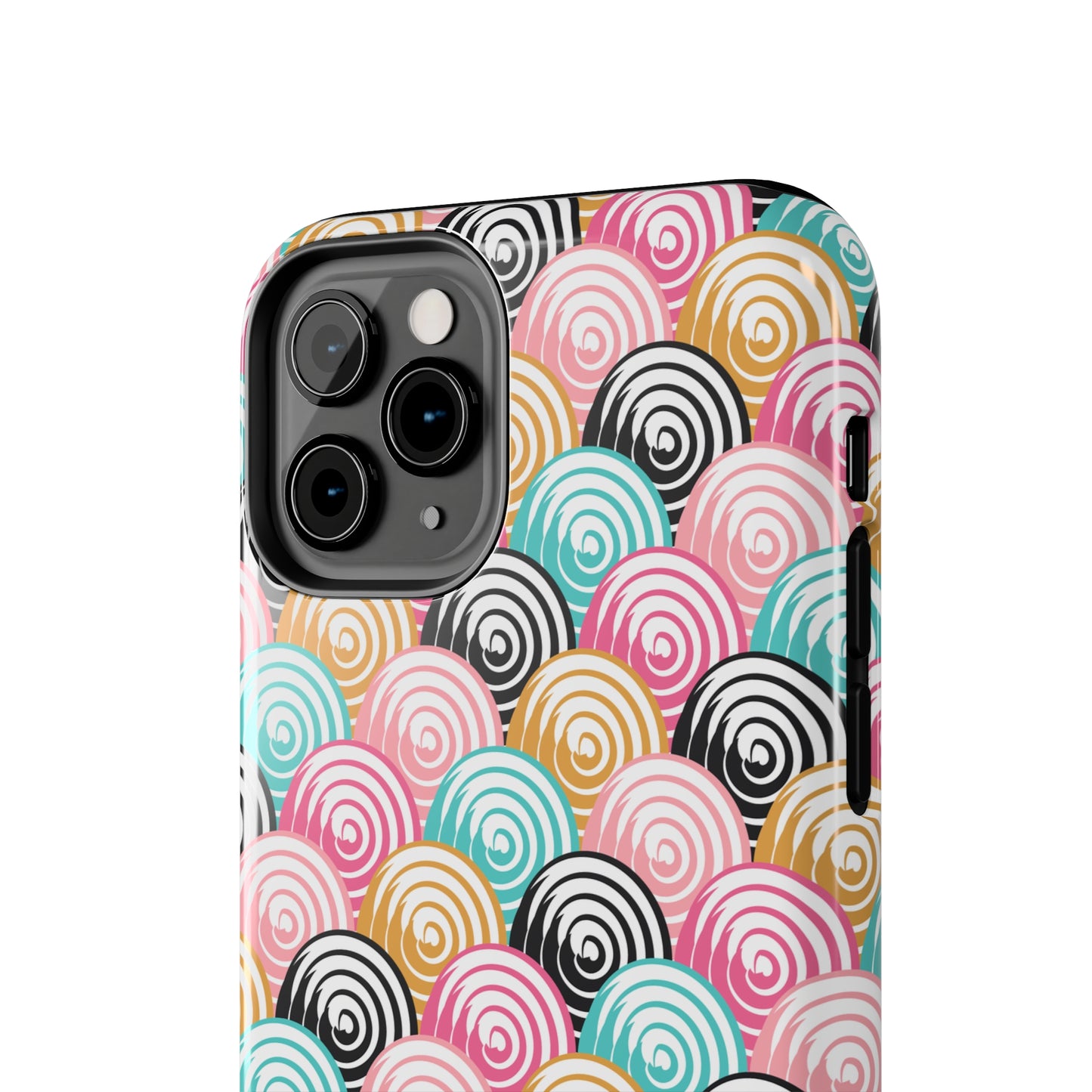 Rainbow Swirls Pattern design Tough Phone Case compatible with a large variety of iphone models