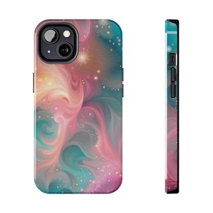 Pastel Pattern Design Tough Phone Case compatible with a large variety of iPhone models, Phone Case, Gift