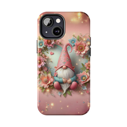 Super Cute Gnome Digital print Design Tough Phone Case compatible with a large variety of iPhone models, Gift, Phone Case