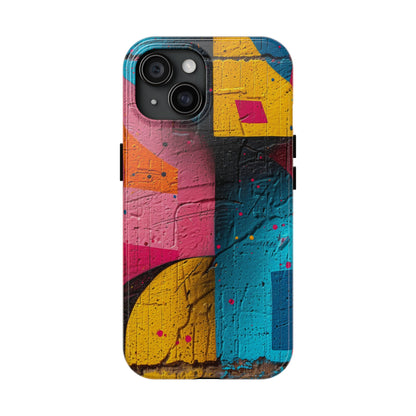 Graffiti Artwork Design Phone Case- Lightweight, Impact Resistant Cover for iPhone 6, 6s, 12, 13, 14, 15