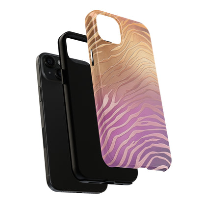 Modern Twist Zebra print design Phone Case- Lightweight, Impact Resistant Cover for iPhone 6, 6s, 12, 13, 14, 15