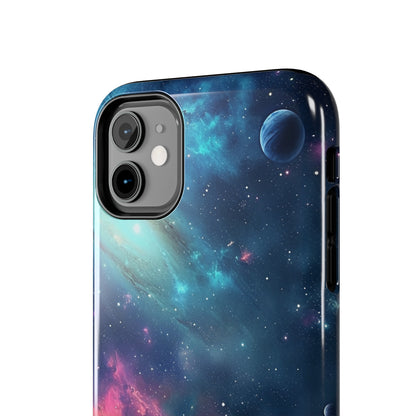 Galaxy pattern Digital print Design Tough Phone Case compatible with a large variety of iPhone models, Gift, Phone Case