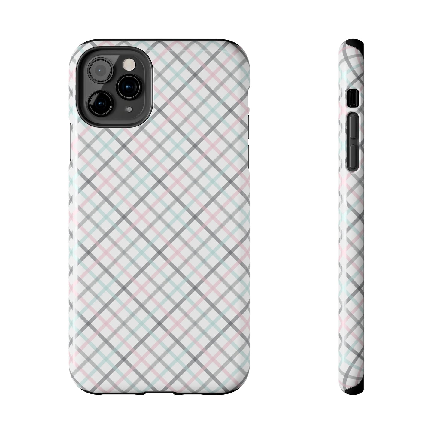 Multicolor Striped Pattern design Tough Phone Case compatible with a large variety of iphone models