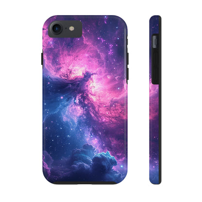 Cosmic Landscape Starry Night Design Phone Case- Lightweight, Impact Resistant Cover for iPhone 6, 6s, 12, 13, 14, 15