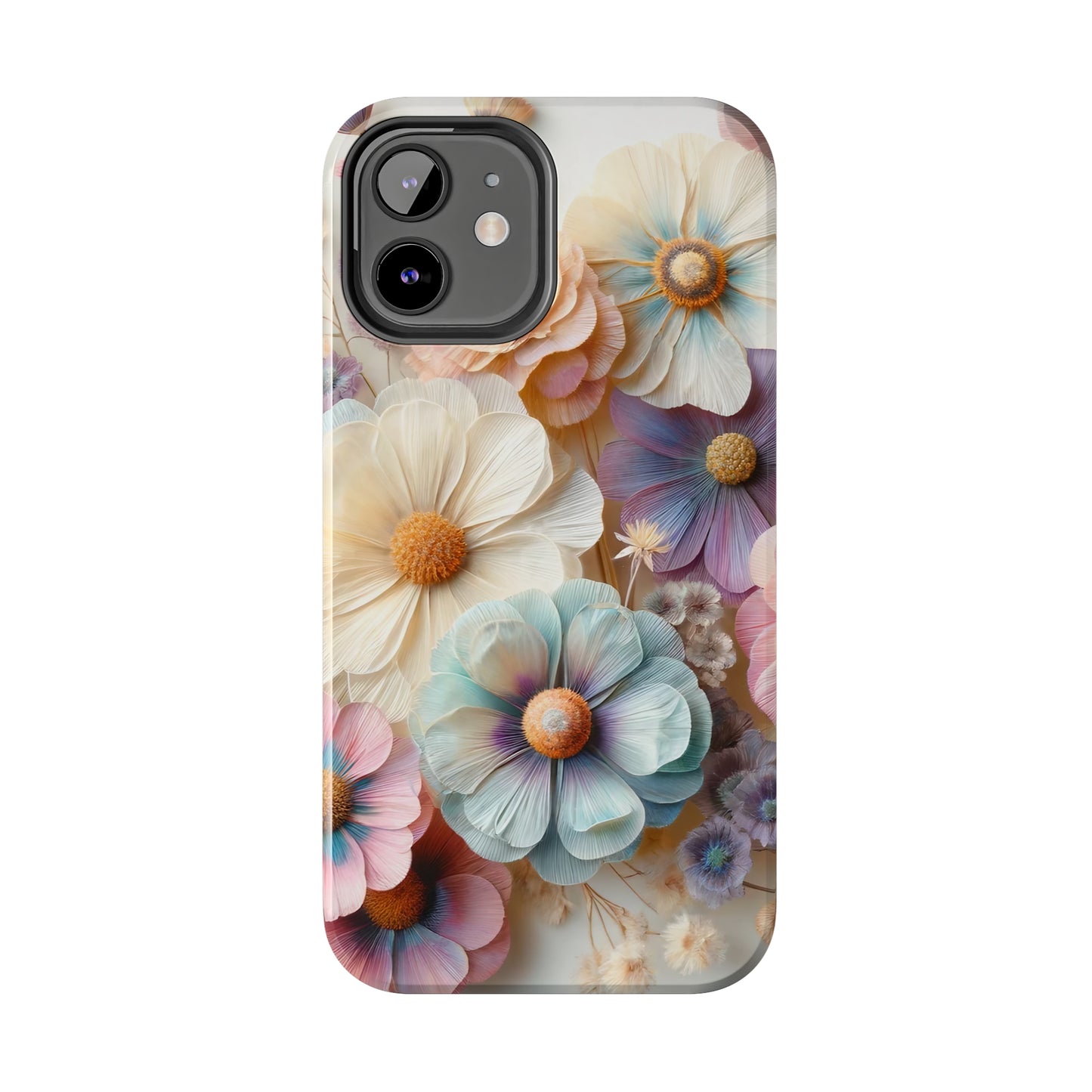 Beautiful Spring Flower Bouquet Digital print Design Tough Phone Case compatible with a large variety of iPhone models, Gift, Phone Case