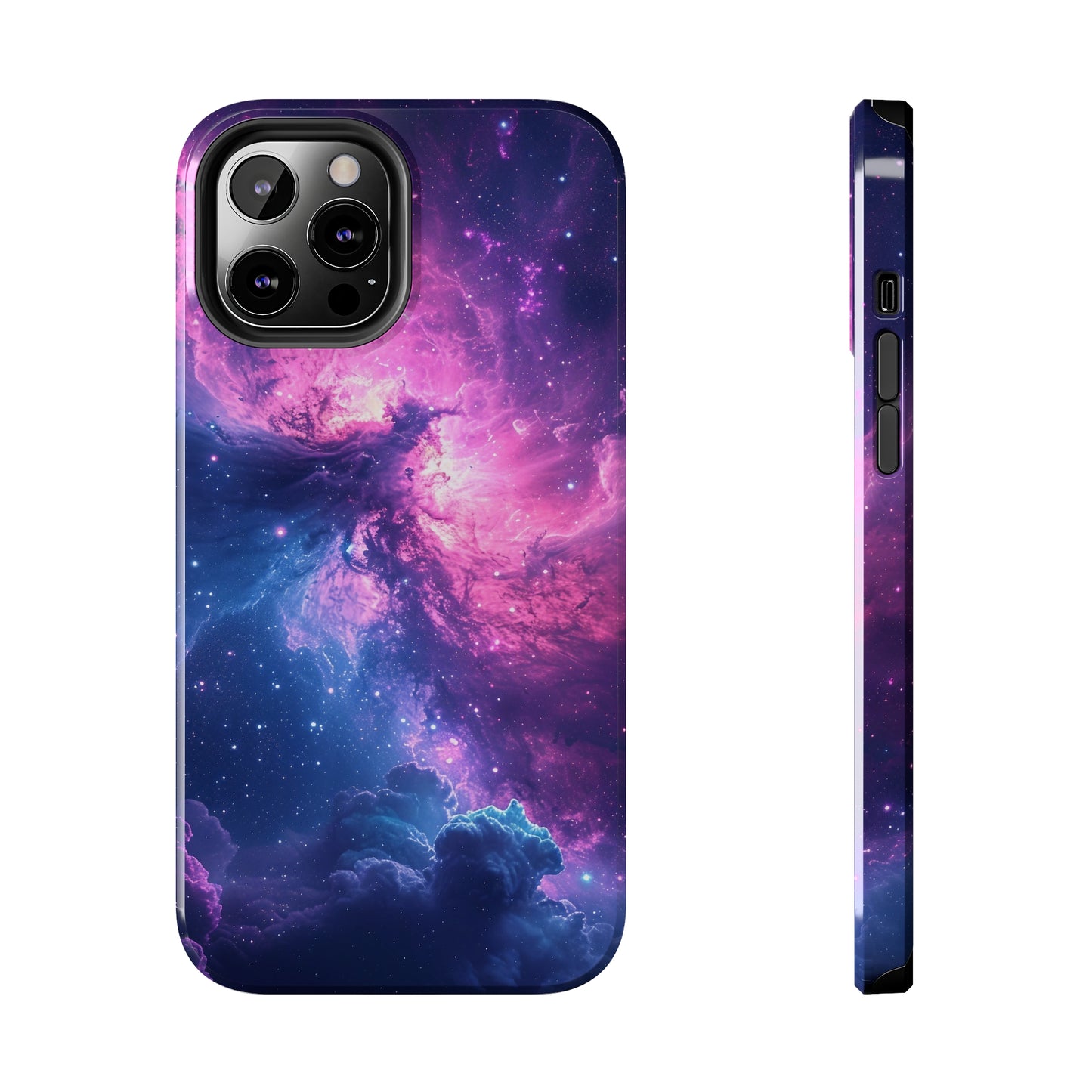 Cosmic Landscape Starry Night Design Phone Case- Lightweight, Impact Resistant Cover for iPhone 6, 6s, 12, 13, 14, 15