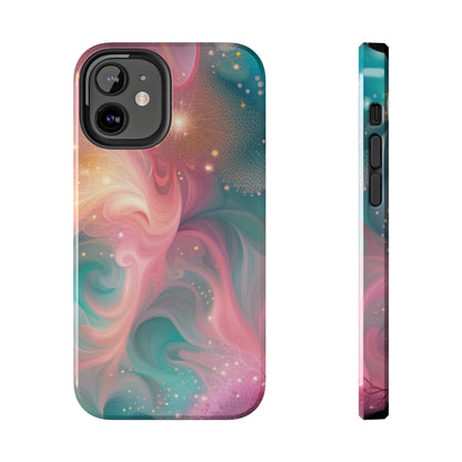 Pastel Pattern Design Tough Phone Case compatible with a large variety of iPhone models, Phone Case, Gift