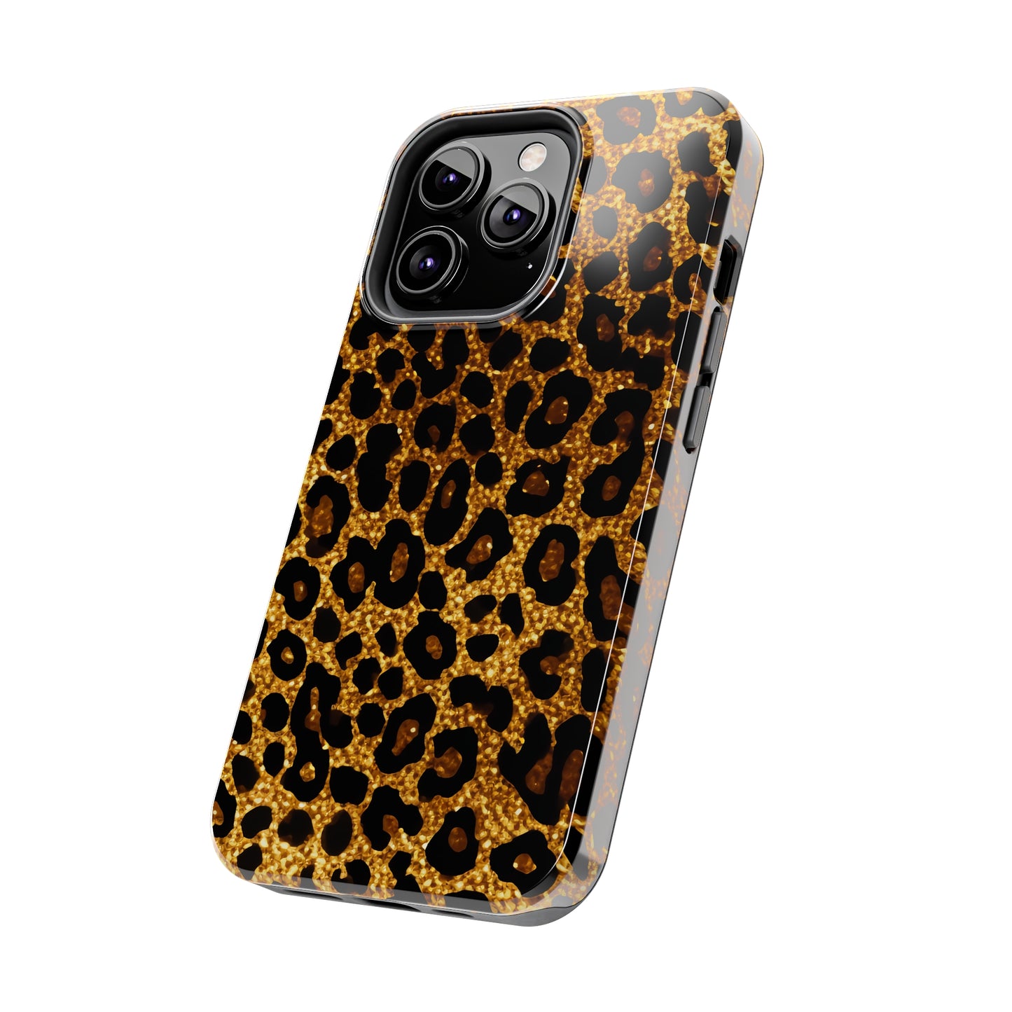 Cheetah Print design Tough Phone Case compatible with a large variety of iPhone models, Birthday Gift, Phone Case