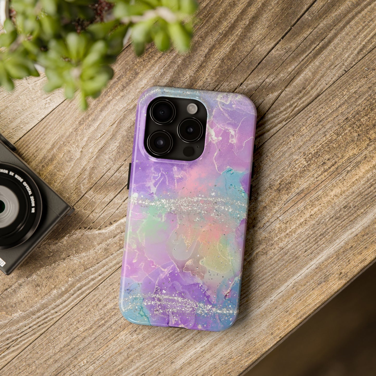 Watercolor print design Tough Phone Case compatible with a large variety of iphone models