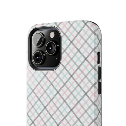 Multicolor Striped Pattern design Tough Phone Case compatible with a large variety of iphone models