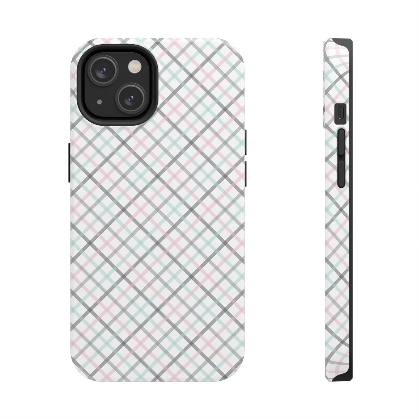 Multicolor Striped Pattern design Tough Phone Case compatible with a large variety of iphone models