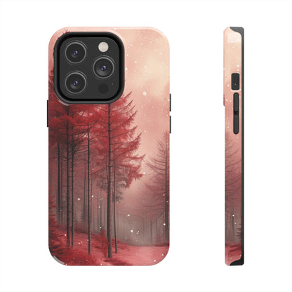 Enchanted Forest Design Phone Case- Lightweight, Impact Resistant Cover for iPhone 6, 6s, 12, 13, 14, 15