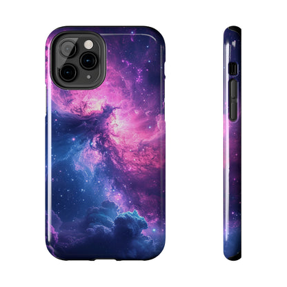 Cosmic Landscape Starry Night Design Phone Case- Lightweight, Impact Resistant Cover for iPhone 6, 6s, 12, 13, 14, 15