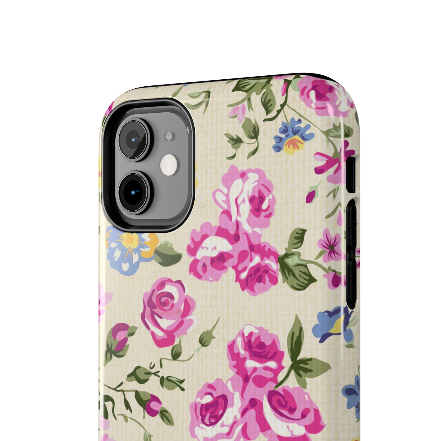 Western Pink Roses Design Tough Phone Case compatible with a large variety of iphone models