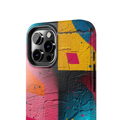 Graffiti Artwork Design Phone Case- Lightweight, Impact Resistant Cover for iPhone 6, 6s, 12, 13, 14, 15